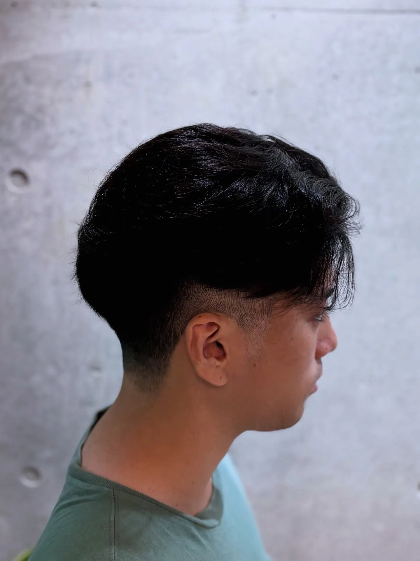 「目指せマンバンヘア！に向けてのツーブロセンターパート」