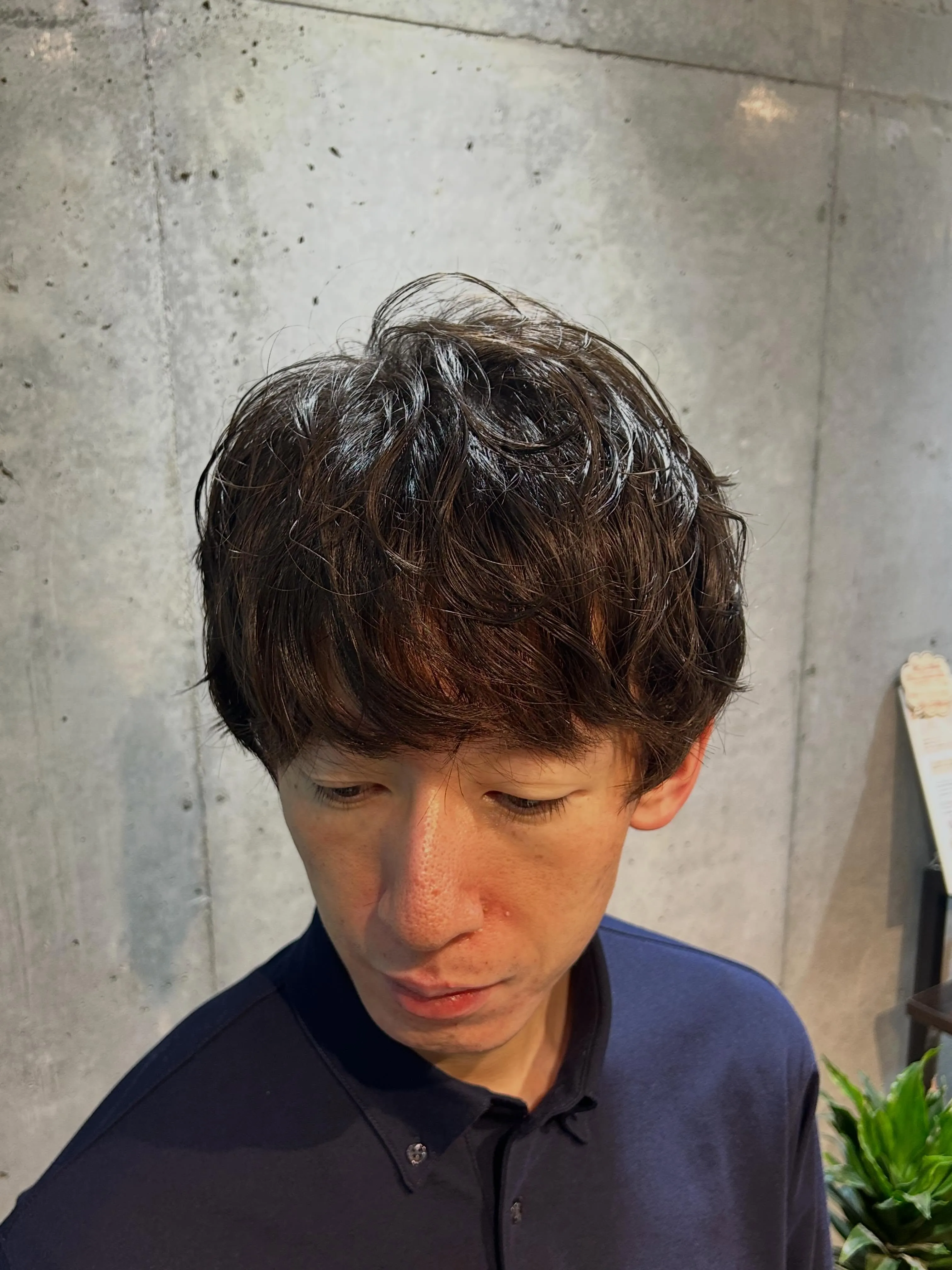 「ゆるふわパーマスタイル」